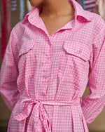 Afsana Dress | Candy Pink