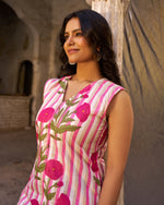 Gulroz Kurta Set | Rose Pink