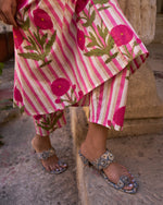 Gulroz Kurta Set | Rose Pink