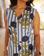 Mehrasa Kurta Set | Cobalt Blue