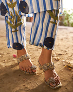 Mehrasa Kurta Set | Cobalt Blue