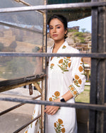 Gulbadan Kurta | Ivory Marigold