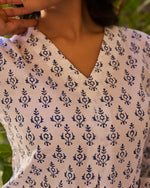 Mehr Co-ord Set | Ivory Blue