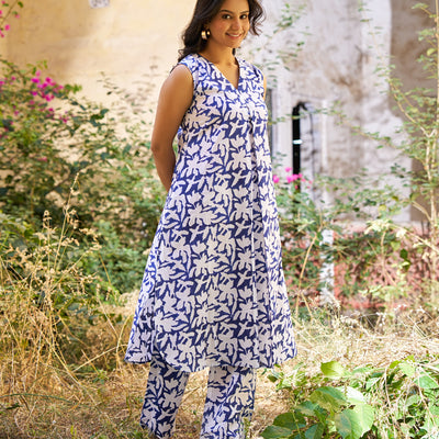 Avara Co-ord Set | Cobalt Blue