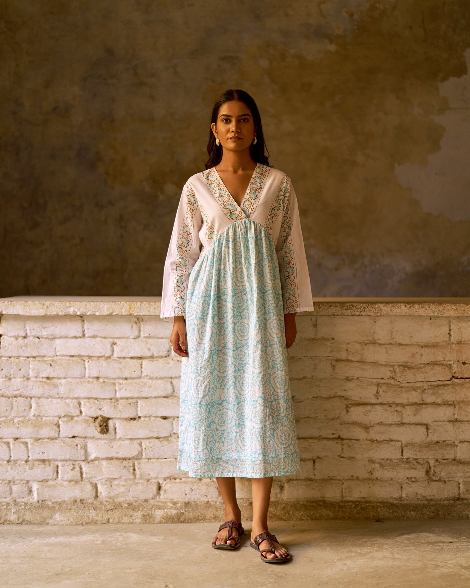 Firdaus Dress | Sky Blue