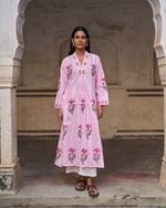 Firdaus Kurta Set | Blush Pink
