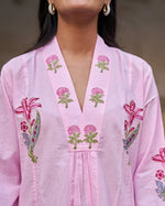 Firdaus Kurta Set | Blush Pink