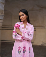 Firdaus Kurta Set | Blush Pink