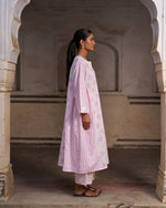 Gulnaar Kurta Set | Blush Pink