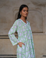 Gulnaar Kurta Set | Mint Green