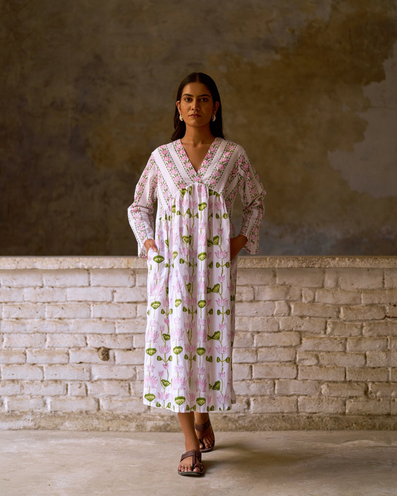 Kamalini Kurta | Ivory White