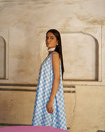 Mehrnaz Dress | Sky Blue
