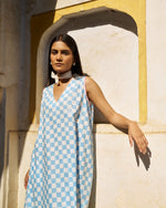 Mehrnaz Dress | Sky Blue