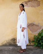 Mehrnaz Kurta Set | Ivory White