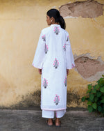 Mehrnaz Kurta Set | Ivory White