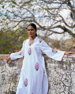 Mehrnaz Kurta Set | Ivory White