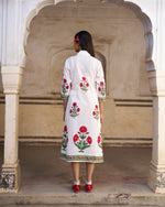 Mehrun Dress | Ivory White