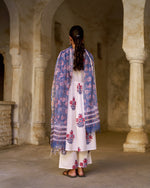 Nayra Kurta Set | Ivory Blossom