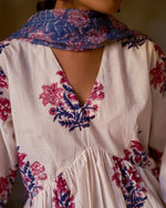 Nayra Kurta Set | Ivory Blossom
