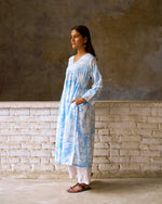 Parinaz Kurta | Powder Blue