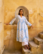 Parinaz Kurta | Powder Blue