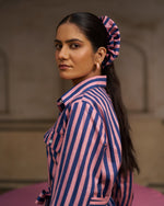 Roshanara Dress | Blush Stripe