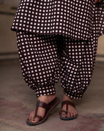 Shabnam Co-Ord Set | Chocolate Chequered