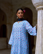 Parizad Kurta Set | Sky Blue