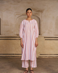 Roshanara Co-Ord Set | Blush Pink