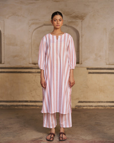 Roshanara Co-Ord Set | Blush Pink